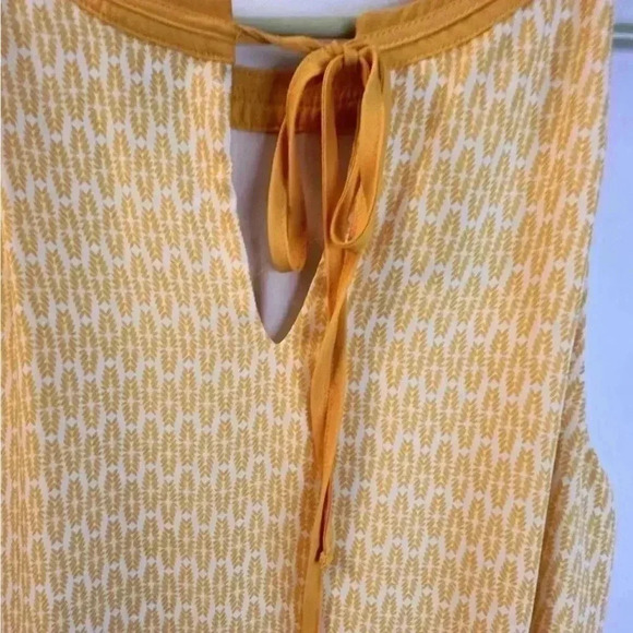 WORTHINGTON Layered Geometric Print Keyhole Halter Top Size Small - Picture 6 of 7